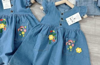 [🆕🇻🇳]  Sunny Kids – Thời trang cho bé – Sỉ/lẻ quần áo, phụ kiện trẻ em QCCC, QATE 🧑‍🧒❤️️👶⭐️ Lên deal váy bò cánh tiên xinh xỉu
Họa tiết hoa nổi yêu lắm ạ Các mẹ đổi sang váy bò cho con cho lạ mắt
Dáng xoè rộng xinh lắm  Chất bò vừa phải mặc th , shares-0✔️ , likes-0❤️️ , date-2024-07-05 00:24:14🇻🇳🇻🇳🇻🇳📰🆕