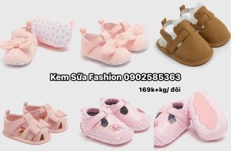 [🆕🇻🇳]  Kem Sữa Fashion – Baby & Kid Authentic – Chuyên thời trang trẻ em hàng hiệu xách tay 🧑‍🧒❤️️👶⭐️ 1⃣6⃣9⃣k+kg/ đôi cho các e bé nhỏ (giày dép rất nhẹ nha, chủ yếu đeo cho xinh và ấm cho các bé nhỏ chứ k phải giầy dép tập đi ạ)
Size , shares-1✔️ , likes-3❤️️ , date-2024-07-05 14:55:21🇻🇳🇻🇳🇻🇳📰🆕