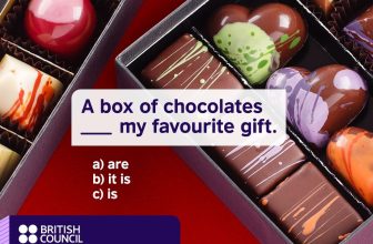 [🆕🇻🇳] British Council Vietnam English 📚 Top1Learn 📕   It’s #WorldChocolateDay and we want to know your favourite chocolate treat!  ‘A box of chocolates ____ my favourite gift!’ Can you pick the correct word  , shares-1✔️ , likes-11❤️️ , date-2024-07-07 01:00:28🇻🇳🇻🇳🇻🇳📰🆕