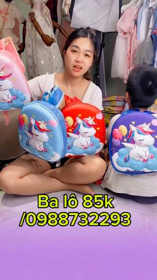Ba lô 85k cho các bé #NaNakids