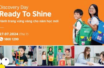 [🆕🇻🇳] British Council Vietnam English 📚 Top1Learn 📕  Cùng đón chờ sự kiện hấp dẫn nhất tháng 7!
Ngày hội Discovery Day – Ready To Shine với chuỗi hoạt động dành riêng cho ba mẹ và các con. Chuẩn bị hành tran , shares-2✔️ , likes-7❤️️ , date-2024-07-07 20:41:03🇻🇳🇻🇳🇻🇳📰🆕
