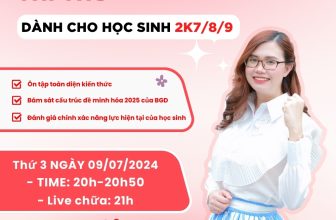 [🆕🇻🇳] Luyện Thi Tiếng Anh Cùng Cô Phạm Liễu 📚 Top1Learn 📕 THÔNG BÁO: ĐIỂM DANH ĐĂNG KÍ THI THỬ
ĐỀ THI THỬ SỐ 2 DÀNH CHO 2K7/8/9– Đề thi được biên soạn mô phỏng bám sát để thi minh họa 2025
– Đầy đủ kiến thức t , shares-17✔️ , likes-191❤️️ , date-2024-07-08 00:00:13🇻🇳🇻🇳🇻🇳📰🆕