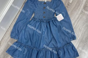 [🆕🇻🇳] RiceMilk Kids – thời trang trẻ em xuất khẩu 😎❤️️⭐️ Váy jean lụa #Fabkids dư xịn cho bé, chất jean lụa mềm mại và thấm hút, smock phần ngực co dãn, dáng a lên form rất xinh nha.
6-7y 7-8y 8-9y 10-11y 12-13y , shares-0✔️ , likes-3❤️️ , date-2024-07-08 02:29:19🇻🇳🇻🇳🇻🇳📰🆕