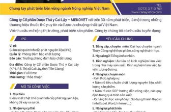 [💼🇻🇳] TUYỂN DỤNG MAVIN 👁 Top1Jobs👥 MKV-Thông báo tuyển dụng
Vị trí: Giám sát  quá trình cấp phát nguyên liệu
Chi tiết theo file đính kèm., shares-0✔️ , likes-2❤️️ , date-2024-07-08 21:57:02🇻🇳🇻🇳🇻🇳📰🆕