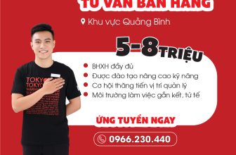 [💼🇻🇳] Tuyển Dụng TokyoLife  👁 Top1Jobs👥 “O tròn như quả trứng gà- Ô thì đội mũ- Ơ kìa Job “ngon” TokyoLife đây!!!” – Tìm kiếm TƯ VẤN BÁN HÀNG khu vực QUẢNG BÌNH
Ứng tu , shares-0✔️ , likes-3❤️️ , date-2024-07-12 16:00:11🇻🇳🇻🇳🇻🇳📰🆕