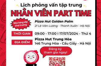 [🆕🇻🇳] Pizza Hut VN Recruitment  👁 Top1Jobs👥 HÀ NỘI I LỊCH PHỎNG VẤN TẬP TRUNG VỊ TRÍ NHÂN VIÊN PART TIME CHO NHÀ HÀNG PIZZA HUT SẮP KHAI TRƯƠNG
Tháng 7 này, Pizza Hut rộn ràng tổ chức phỏng vấn tập t , shares-1✔️ , likes-8❤️️ , date-2024-07-15 14:18:09🇻🇳🇻🇳🇻🇳📰🆕