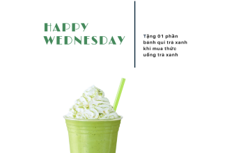 [☕️🇻🇳] La Gare Coffee 🥤 Top1Coffee ☕️  [HAPPY WEDNESDAY]  Đến với La Gare Coffee và order thức uống trà xanh  bất kỳ, bạn sẽ được tặng 01 phần Matcha Cookies nhà làm  , shares-0✔️ , likes-6❤️️ , date-2019-03-05 15:00:01🇻🇳🇻🇳🇻🇳📰🆕
