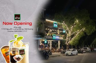 [☕️🇻🇳] AHA Cafe 🥤 Top1Coffee ☕️ ♡Chúc mừng Hệ thống Aha Cafe Khai trương cửa hàng mới- Tại địa chỉ :110 Nguyễn Lương Bằng-Thành Phố Hải Dương.
♡♡ Không gian đẹp , shares-4✔️ , likes-39❤️️ , date-2020-08-06 22:40:32🇻🇳🇻🇳🇻🇳📰🆕
