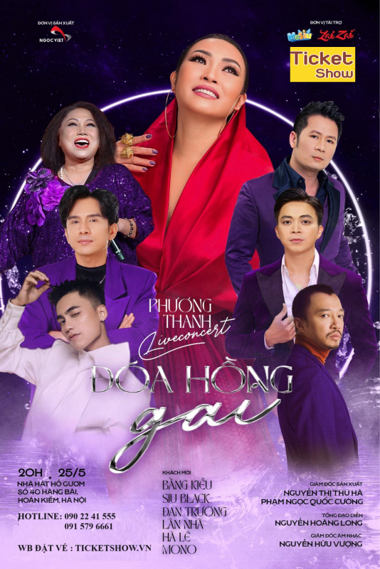 Bán vé đêm nhạc Live concert Phương Thanh:
