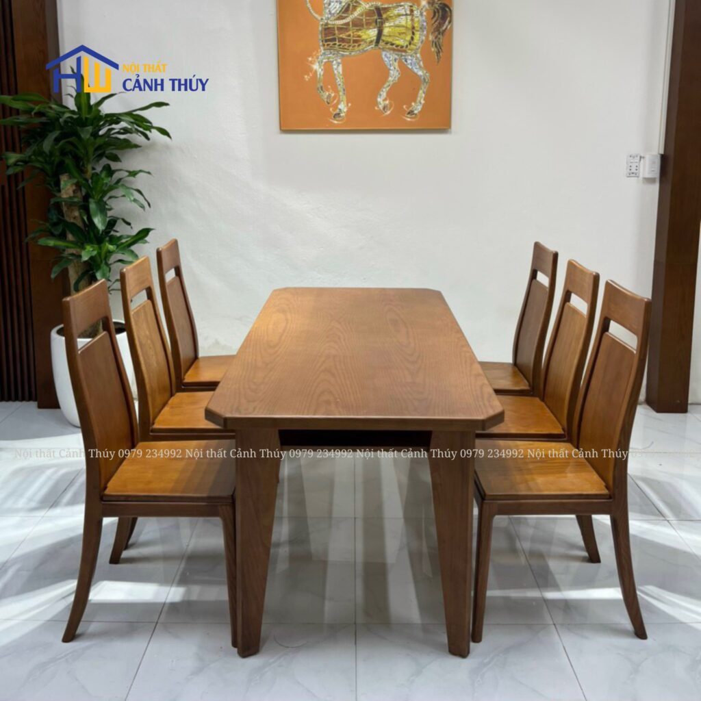 [🛒🇻🇳]Bộ bàn ăn 6 ghế gỗ sồi tự nhiên BA01 – Đồ gỗ Đê La Thành giá rẻ – , SKU – – noithatcanhthuy.com 🇻🇳🛒Top1Shop🛒 🇻🇳Top1Vietnam🇻🇳 🛍🛒🇻🇳