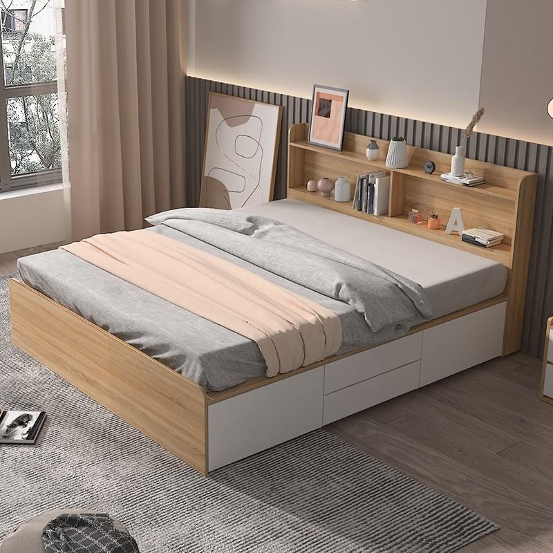 [🛒🇻🇳]Giường ngủ gỗ công nghiệp có ngăn kéo cốt thường GN04 – Đồ gỗ Đê La Thành giá rẻ – , SKU – – noithatcanhthuy.com 🇻🇳🛒Top1Shop🛒 🇻🇳Top1Vietnam🇻🇳 🛍🛒🇻🇳