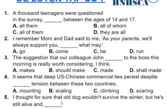 [🆕🇻🇳] Hội những học sinh chuyên Anh 📚 Top1Learn 📕 [MULTIPLE CHOICE] Tiếp tục giải đề chuyên Anh thôi nào các em ơiiii Còm men đáp án bên dưới để ad check nhenn  #Testpractice #test7 #mcq #hnhsca
, shares-21✔️ , likes-137❤️️ , date-2021-11-24 02:15:31🇻🇳🇻🇳🇻🇳📰🆕