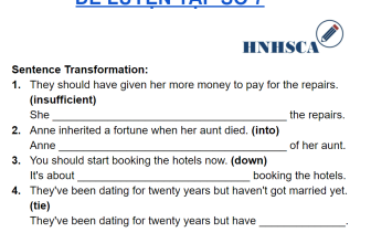 [🆕🇻🇳] Hội những học sinh chuyên Anh 📚 Top1Learn 📕 [SENTENCE TRANSFORMATION] Để đổi không khí hôm nay hãy cùng ad làm 4 câu rewrite này nhennn  Chắc hẳn các em cũng đã biết luật của rewrite là không được th , shares-18✔️ , likes-89❤️️ , date-2021-11-29 02:15:36🇻🇳🇻🇳🇻🇳📰🆕