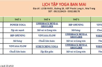 [🆕🇻🇳] Ban Mai Yoga Academy 🧘 Top1Yoga 🧘 Xin chào bạn,
Ban Mai Yoga Academy xin gửi bạn lịch tuần từ ngày 25/10/2021 – 29/10/2021. Kinh chúc Quý Hội viên luôn tràn đầy năng lượng luyện tập thật tố , shares-0✔️ , likes-8❤️️ , date-2021-10-23 16:31:27🇻🇳🇻🇳🇻🇳📰🆕