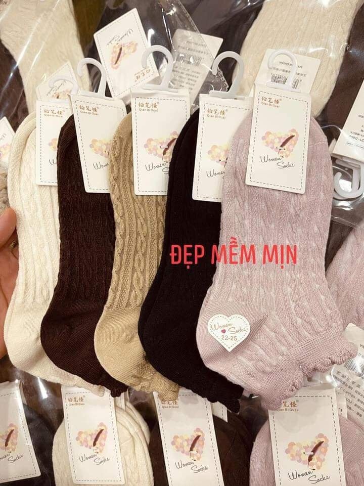 [🆕🇻🇳] Xoài’s Corner, các mẹ sẽ tìm được những món đồ phù hợp cho các bé 😎❤️️⭐️ 15k
SIÊU PHẨM Tất cổ bèo xuất Nhật dành cho các bạn lớn và mẹ đi. Chân 35-39 đi đẹp xuất sắc luôn ạ
Tất coton len mềm mịn, co giãn, hàng đẹp từng centim , shares-0✔️ , likes-0❤️️ , date-2022-10-13 15:29:03🇻🇳🇻🇳🇻🇳📰🆕