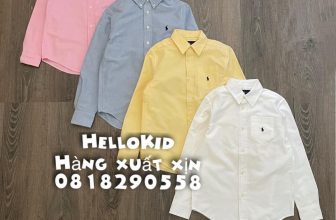[🆕🇻🇳] Hello Kids – Hàng xuất xịn cho bé 😎❤️️⭐️ Còn ít e XẢ KHO nốt giá #99kk thui ạ. Siêu phẩm hot nhất trong ngày. Sơmi Polo RalphLauren dư xịn đét ạ. Cầm áo hiệu xịn dày dặn đẹp, mặc lên rất đứng form , shares-0✔️ , likes-49❤️️ , date-2023-01-14 16:06:26🇻🇳🇻🇳🇻🇳📰🆕