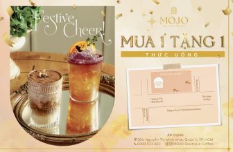 [☕️🇻🇳] MOJO Boutique Coffee 🥤 Top1Coffee ☕️ Spring Special: Enjoy 1-for-1 offer just for you
Nhận ngay e-voucher Mua 1 Tặng 1 cho menu thức uống siêu hấp dẫn tại MOJO 2Bis  , shares-7✔️ , likes-128❤️️ , date-2023-01-05 01:06:09🇻🇳🇻🇳🇻🇳📰🆕