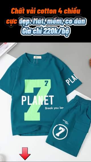 [🆕🇻🇳] LITIBABY – THƯƠNG HIỆU THỜI TRANG VIỆT 😎❤️️⭐️ BỘ BÉ TRAI NGẮN TAY IN SỐ 7 QUẦN TÚI HỘP SIZE ĐẠI CHO BẠN TỪ 28KG – 65KG
==>
, shares-0✔️ , likes-1❤️️ , date-2023-04-02 16:07:43🇻🇳🇻🇳🇻🇳📰🆕