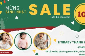 [🆕🇻🇳] LITIBABY – THƯƠNG HIỆU THỜI TRANG VIỆT 😎❤️️⭐️  MỪNG SINH NHẬT 2 TUỔI
Litibaby Thanh Hóa xin chân thành cảm ơn Quý khách đã tin tưởng, ủng hộ và yêu thương trong suốt 2 năm qua!
Nhân dịp sinh nhật 2  , shares-1✔️ , likes-199❤️️ , date-2023-04-09 15:06:13🇻🇳🇻🇳🇻🇳📰🆕