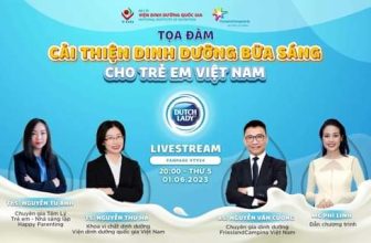 [🆕🇻🇳] Dutch Lady Vietnam  ♥️️ Top1Index 📚  Hơn 9⃣0⃣% trẻ em Việt Nam được ăn sáng nhưng đến 5⃣0⃣% trẻ không đáp ứng nhu cầu vi chất dinh dưỡng cần thiết.
Thực trạng và  , shares-0✔️ , likes-207❤️️ , date-2023-06-01 00:54:15🇻🇳🇻🇳🇻🇳📰🆕