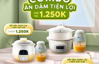 [🆕🇻🇳]  Con Cưng – Mang đến những sản phẩm tốt nhất cho trẻ em Việt Nam 😎❤️️⭐️  COMBO ĂN DẶM BEAR: NỒI NẤU CHẬM + MÁY XAY ĐA NĂNG CHỈ TỪ #1250K
Giảm 10% đến hết 30/6, vừa tiết kiệm kinh tế, lại tiết kiệm thời gian, bộ đôi chính hãng , shares-1✔️ , likes-62❤️️ , date-2023-06-21 01:06:10🇻🇳🇻🇳🇻🇳📰🆕