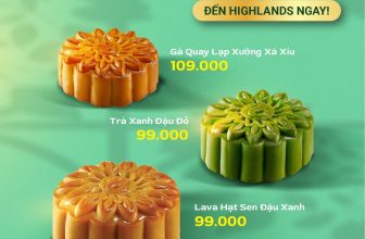 [☕️🇻🇳] Highlands Coffee – THƯƠNG HIỆU BẮT NGUỒN TỪ CÀ PHÊ VIỆT NAM 🥤 Top1Coffee ☕️ MUA 02 TẶNG 01
Tận hưởng Mùa Trung Thu đúng cách với ƯU ĐÃI ĐẶC BIỆT tại Highlands Coffee!Điều kiện
– Mua 02 Bánh Trung Thu  , shares-65✔️ , likes-12K❤️️ , date-2023-09-14 20:29:46🇻🇳🇻🇳🇻🇳📰🆕
