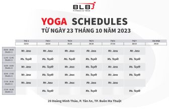 [🆕🇻🇳] B.L.B Fitness and Yoga 🧘 Top1Yoga 🧘 LỊCH TẬP YOGA MỚI TỪ NGÀY 23/10/2023Lịch tập sẽ được cập nhật hàng tuần trên Fanpage BLB Fitness & Yoga. Quý Hội Viên hãy bấm Like và Theo Dõi fanpage để , shares-0✔️ , likes-16❤️️ , date-2023-10-21 22:57:20🇻🇳🇻🇳🇻🇳📰🆕