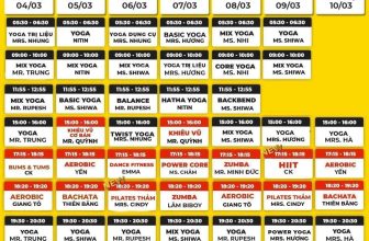 [🆕🇻🇳] Army Fitness & Yoga – Trung tâm thể dục thể thao cao cấp 🏋️ Top1Gym 💪  LỊCH TẬP TUẦN
Trung tâm xin gửi quý hội viên lịch tập tuần mới.
Thời gian : Từ 04/03 đến 10/03/2024
—
Army Fitness & Yoga trân trọng thông báo và kín , shares-0✔️ , likes-5❤️️ , date-2024-03-02 19:40:42🇻🇳🇻🇳🇻🇳📰🆕