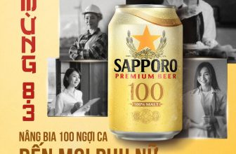 [🆕🇻🇳] Sapporo Vietnam 🍻 Top1Drink 🥂 MỪNG 8/3, NÂNG SAPPORO PREMIUM BEER 100 TRI ÂN PHỤ NỮMỗi người phụ nữ trên thế gian đều giỏi giang và đáng được trân quý vì giá trị riêng của họ. Nhân ng , shares-1✔️ , likes-27❤️️ , date-2024-03-07 22:00:21🇻🇳🇻🇳🇻🇳📰🆕