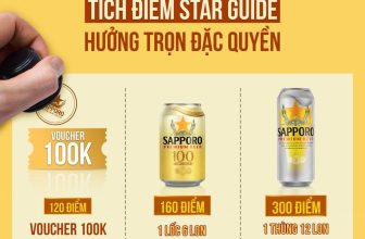 [🆕🇻🇳] Sapporo Vietnam 🍻 Top1Drink 🥂 Tích điểm Star Guide, hưởng trọn đặc quyềnNhập hội bấy lâu nhưng liệu anh em có biết đến chương trình tích điểm Star Guide?
Đừng bỏ lỡ, vì đang có ngập , shares-1✔️ , likes-13❤️️ , date-2024-03-13 01:00:42🇻🇳🇻🇳🇻🇳📰🆕