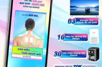 [🆕🇻🇳] Hisamitsu Vietnam 🛠️ Top1Factory 👨‍🔧  [MINIGAME] THI TÀI ĐỐI HAY, “SAY BYE” NHỨC MỎIQuét hộp, chụp hình, đối hay,
“Say bye” nhức mỏi, rinh ngay nhiều quà!Nhanh tay tìm ngay sản phẩm Salonp , shares-1567✔️ , likes-37.153❤️️ , date-2024-03-14 01:00:11🇻🇳🇻🇳🇻🇳📰🆕