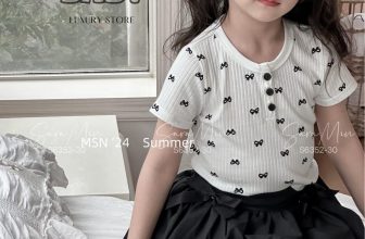 [🆕🇻🇳]  GẠO BABY STORE – Chuyên Hàng VNXK Thiết Kế Cao Cấp Cho Mẹ Và Bé 😎❤️️⭐️ Thêm set bé gái vạn người mê với hoạ tiết nơ thêu cực sang
Tone trắng đen mãi đỉnh, mẹ thoải mái mix match cho bé
Chất liệu cotton tăm cùng thô cotton  , shares-0✔️ , likes-3❤️️ , date-2024-04-14 20:42:00🇻🇳🇻🇳🇻🇳📰🆕
