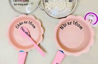 [🆕🇻🇳] Baby Mom – Mẹ và bé 🧑‍🧒❤️️👶⭐️ Set Nồi Chảo Đá Chống Dính Hình Hoa Kèm Xửng Hấp Nấu Đồ Ăn Dặm Cho BéTHÔNG TIN SẢN PHẨM :
– Kích thước : 16cm
– Trọng lượng: 1.7kg
– Kích thước: Noi Cán  , shares-0✔️ , likes-0❤️️ , date-2024-04-11 18:00:17🇻🇳🇻🇳🇻🇳📰🆕