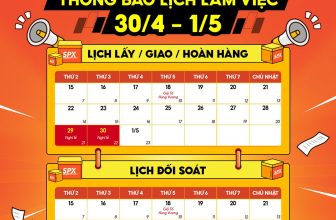 [🆕🇻🇳] SPX Express – vận chuyển SPX Express tại Việt Nam 🚚 Top1Ship 🚢  SPX THÔNG BÁO LỊCH LÀM VIỆC 30/4 – 1/5Để đáp ứng nhu cầu gửi hàng của Shop và đảm bảo các dịch vụ vận chuyển được thông suốt, SPX xin thông báo lịch làm  , shares-4✔️ , likes-52❤️️ , date-2024-04-18 15:11:53🇻🇳🇻🇳🇻🇳📰🆕