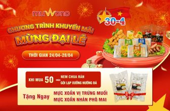 [🆕🇻🇳] Muwono – Thương Hiệu Nem Chua Rán Số 1 Việt Nam – Chất Thượng Hạng – Vạn Người Mê! 🍔 Top1Food  🍜 MỪNG ĐẠI LỄ MUWONO MỞ CHƯƠNG TRÌNH KHUYẾN MÃI HẤP DẪN
MUA 50 HỘP NEM CHUA RÁN hoặc 50 GÓI LẠP XƯỞNG
TẶNG NGAY
MỰC XOẮN VỊ TRỨNG MUỐI VÀ MỰC XOẮN NHÂN PHÔ , shares-2✔️ , likes-49❤️️ , date-2024-04-22 14:45:06🇻🇳🇻🇳🇻🇳📰🆕
