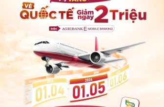 [🆕🇻🇳] Agribank – Ngân hàng Nông nghiệp và Phát triển Nông thôn Việt Nam 💵 🏧   Ngày vàng vé quốc tế giảm 2Tr
Lên lịch săn vé máy bay ngay trên Agribank E-Mobile BankingBay quốc tế không cần nhìn giá vì đã có ưu đãi 2 Triệu từ Agr , shares-61✔️ , likes-351❤️️ , date-2024-04-28 14:00:37🇻🇳🇻🇳🇻🇳📰🆕