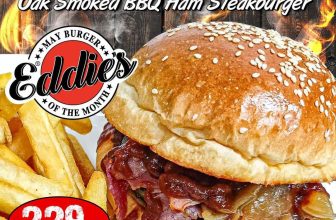 [🆕🇻🇳] Eddies D1 Diner – Eddie’s District 1 serves Authentically American Cuisine in our Original 1950’s Style Diner 🍔 Top1Food  🍜  April showers bring May flowers, but at www.EddiesDiner.vn May brings in the tasty and big  Ol’ Smokey Burger!Crafted with our premium US ribeye beef b , shares-5✔️ , likes-303❤️️ , date-2024-05-04 12:29:13🇻🇳🇻🇳🇻🇳📰🆕