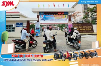 [🆕🇻🇳] SYM Vietnam 🚗 Top1Go 🏍️  Hoạt động “Hướng dẫn lái xe an toàn“ tại Trường THPT Thủ Khoa Huân, Tiền Giang , ngày 13/05/2024.
#lãieantoan2024
, shares-7✔️ , likes-59❤️️ , date-2024-05-12 19:43:52🇻🇳🇻🇳🇻🇳📰🆕