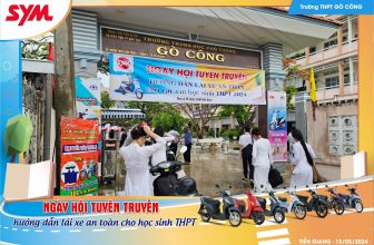 [🆕🇻🇳] SYM Vietnam 🚗 Top1Go 🏍️  Hoạt động “Hướng dẫn lái xe an toàn“ tại Trường THPT Gò Công, Tiền Giang , ngày 15/05/2024.
#lãieantoan2024
, shares-4✔️ , likes-60❤️️ , date-2024-05-14 19:59:21🇻🇳🇻🇳🇻🇳📰🆕