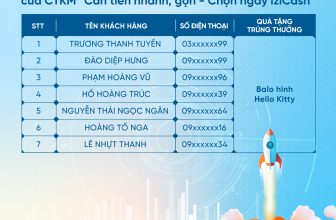 [🆕🇻🇳] VietinBank – Ngân hàng TMCP Công Thương Việt Nam 💵 🏧  22 KHÁCH HÀNG TRÚNG THƯỞNG ĐỢT 1 CTKM “CẦN TIỀN NHANH, GỌN – CHỌN NGAY IZICASH”
Xin chúc mừng 22 khách hàng đã trở thành chủ nhân của những giải thưởng hấp , shares-3✔️ , likes-58❤️️ , date-2024-05-21 14:00:09🇻🇳🇻🇳🇻🇳📰🆕