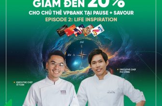 [🆕🇻🇳] VPBank – Ngân Hàng TMCP Việt Nam Thịnh Vượng 💵 🏧   TẬN HƯỞNG CHUỖI SỰ KIỆN ẨM THỰC ĐẦY NGHỆ THUẬT TẠI KHÁCH SẠN LE MÉRIDIEN SÀI GÒN
Chiếc thẻ VPBank chiêu đãi Quý khách một buổi “Tiệc tối cùng bếp trưởng , shares-3✔️ , likes-41❤️️ , date-2024-05-22 21:30:08🇻🇳🇻🇳🇻🇳📰🆕