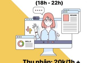 [🆕🇻🇳] LAS 👕 Top1Fashion 👗  [ĐÔNG CÁC ] THELAS TUYỂN NV BÁN HÀNG TẠI CỬA HÀNG CA TỐI
Thu Nhập: 20K/1H . –  Ca PARTTIME
THỜI GIAN: 18H – 22HQuyền lợi hấp dẫn:
Lương + Thườ , shares-0✔️ , likes-10❤️️ , date-2024-06-04 14:23:11🇻🇳🇻🇳🇻🇳📰🆕