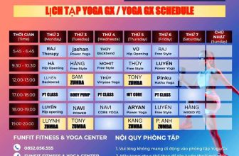 [🆕🇻🇳] FunFit Fitness & Yoga Center 🧘 Top1Yoga 🤸🏻‍♀️ THÔNG BÁO LỊCH TẬP LỚP YOGA/GROUP X TỪ 17/06 – 23/06/2024
CHÚC HỘI VIÊN CÓ MỘT TUẦN TẬP LUYỆN & LÀM VIỆC NĂNG LƯỢNG HIỆU QUẢ
__________________________ , shares-0✔️ , likes-4❤️️ , date-2024-06-15 19:38:11🇻🇳🇻🇳🇻🇳📰🆕