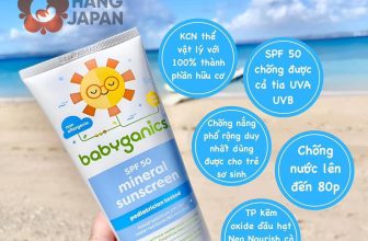 [🆕🇻🇳] Hằng Japan – Những điều mẹ muốn, những thứ con cần 🧑‍🧒❤️️👶⭐️  Kem chống nắng hữu cơ phổ rộng duy nhất dành cho trẻ từ sơ sinh Babyganic
Brand sịn sò BabyGanic từ Mỹ,  độ chống nắng SPF 50+ có khả năng chống tia UVA  , shares-0✔️ , likes-5❤️️ , date-2024-06-19 13:04:36🇻🇳🇻🇳🇻🇳📰🆕