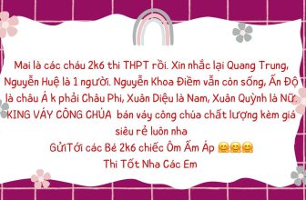 [🆕🇻🇳] KING Xưởng Đầm Công Chúa – Chuyên Váy Công Chúa Cao Cấp, nhận may theo yêu cầu, chuyên Sỉ và Lẻ 🧑‍🧒❤️️👶⭐️ Gửi Tới các Bé 2K6 chiếc Ôm Ấm Áp, Thi Tốt nha các Em, Tương Lai đang chờ các Em phía trước
, shares-0✔️ , likes-1❤️️ , date-2024-06-26 01:37:50🇻🇳🇻🇳🇻🇳📰🆕
