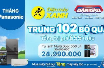 [🆕🇻🇳] Điện máy XANH (dienmayxanh.com) ♥️️ Top1Index 📚  Tháng Panasonic – Trúng 102 bộ quà – Tổng trị giá 655 triệu   Giảm đến 5 triệu khi mua Tủ lạnh/Máy giặt/Máy lạnh Panasonic  Xem chi tiết tại:
———
Liên h , shares-0✔️ , likes-51❤️️ , date-2024-06-30 20:00:17🇻🇳🇻🇳🇻🇳📰🆕