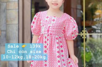 [🆕🇻🇳] Min kids VNXK – Quần áo trẻ em xuất xịn 🧑‍🧒❤️️👶⭐️  SALE 195k -> chỉ còn #139k   Size: 10-12kg, 18-20kg Đầm hoa nhí phối caro màu kẹo ngọt, phong cách tiểu thư với kiểu dáng lạ mắt, nhẹ nhàng, xinh xắn q , shares-0✔️ , likes-0❤️️ , date-2024-07-05 02:57:51🇻🇳🇻🇳🇻🇳📰🆕