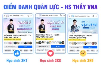 [🆕🇻🇳] Thầy Vũ Ngọc Anh – chuyên luyện thi Vật Lý lớp 10,11,12 📚 Top1Learn 📕 FLEX SỰ CHĂM CHỈ của học sinh Thầy VNA  Điểm danh cuối tuần – Thứ 2 Thầy sẽ tặng 2K7-2K8-2K9 rất nhiều tài liệu xịn sò mà Thầy đã chuẩn bị cả ngày CN hôm n , shares-0✔️ , likes-655❤️️ , date-2024-07-07 02:00:18🇻🇳🇻🇳🇻🇳📰🆕
