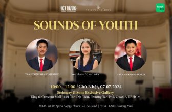 [🆕🇻🇳] Ticketbox – Hệ thống quản lý và bán vé sự kiện trực tuyến hàng đầu tại Việt Nam ♥️️ Top1Index 📚   PIANO RECITAL – SOUNDS OF YOUTH“Sounds Of Youth”: Dấu ấn tuổi trẻ“Sounds Of Youth” – bản giao hưởng bừng sáng của tuổi trẻ, nơi âm vang cổ điển hò , shares-0✔️ , likes-3❤️️ , date-2024-07-03 23:00:14🇻🇳🇻🇳🇻🇳📰🆕