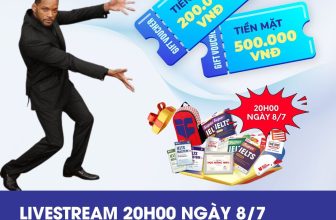 [🆕🇻🇳] IELTS Fighter – Chiến binh IELTS 📚 Top1Learn 📕 LIVESTREAM 20H00 TỐI NAY
Quay số trúng thưởng Tiền mặt 500K, 200K, sách cứng IELTS Mastery, Super IELTS, học bổng 100%, 70%…Và đặc biệt là có sự góp m , shares-0✔️ , likes-25❤️️ , date-2024-07-07 16:46:28🇻🇳🇻🇳🇻🇳📰🆕